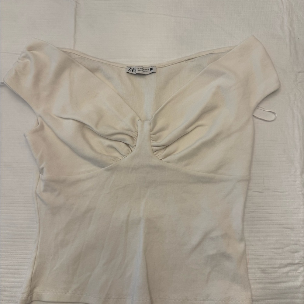Zara Off-Shoulder Women's Top
